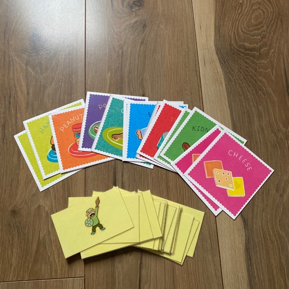 Kids Memory Matching Cards W/ Number Counting Cards - Picture 2 of 3